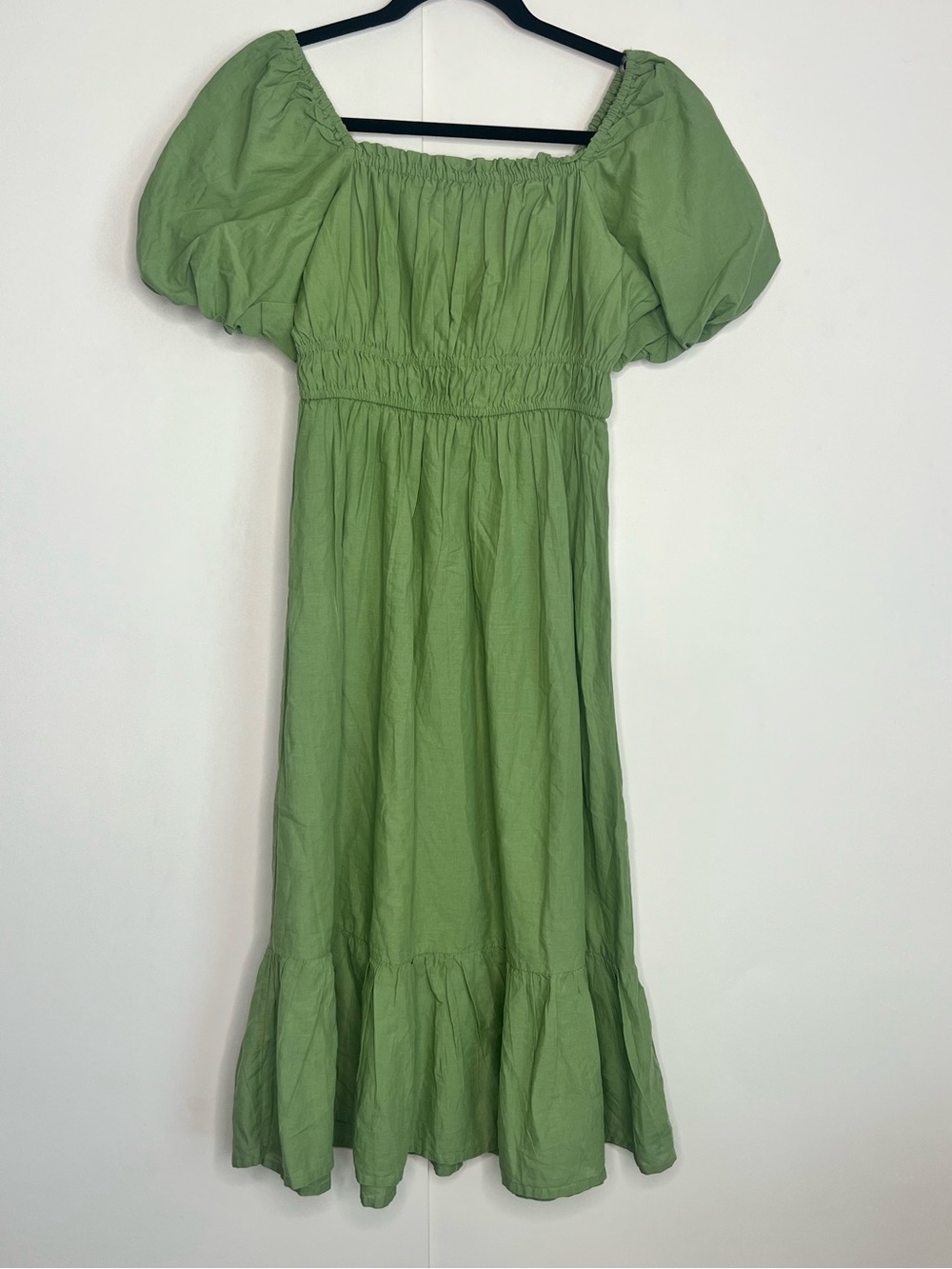 Dizzy Lizzy Green Cotton Dress